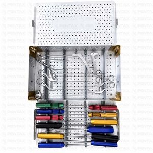 Ensemble d'instruments d'arthroscopie de l'épaule en acier inoxydable réutilisable pour la médecine sportive et la chirurgie de l'épaule, approuvé CE par Pentax Surgical - Product Image 1