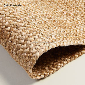 Handmade Natural Jute Area <b>Rug</b> Customized Indoor/Outdoor Anti-slip Pet Friendly Modern <b>Washable</b> Braided Carpet for Home Use - Product Image 3