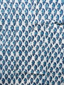 Camisa de Manga Larga de Algodón 100% Azul Cielo de la Mejor Calidad para Hombre, Estampada a Mano con Diseño Floral, Edición Artesanal Real, Camisa Casual - Product Image 4