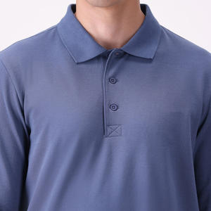 เสื้อโปโลยอดนิยม ระบายอากาศได้ดี สวมใส่สบาย เสื้อโปโลผู้ชายแบบสั่งทำได้ คุณภาพสูง ราคาดี เสื้อยืดสำหรับผู้ชาย - Product Image 5