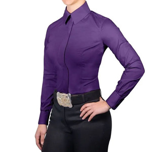 เสื้อเชิ้ตแขนยาวสีขาวสำหรับผู้ชาย แบบเป็นทางการ ปกคอพับ ผ้าฝ้ายป๊อปลิน กันยับ แขนยาวเต็มตัว เหมาะสำหรับใส่ในฤดูใบไม้ผลิ - Product Image 3