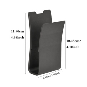 Inserto táctico de nailon para cargadores con panel de gancho y bolsa tipo cuña para chaleco o arnés de pecho, soporte para clips de cargadores - Product Image 6
