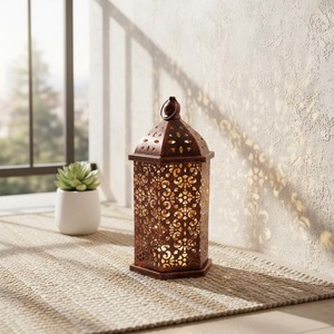 Decorative Moroccan Customised Decorative <b>Outdoor</b> Indoor Metal <b>Candle</b> <b>Lanterns</b> Farmhouse Floor & Hanging Moroccan <b>Candle</b> <b>Lantern</b> - Product Image 5