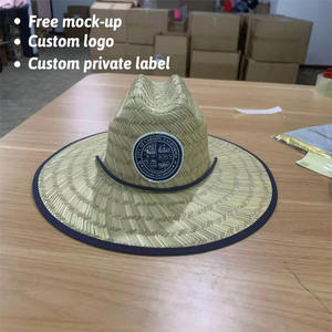 Custom Raffia Straw <b>Hat</b> Lightweight Breathable Beach Sun <b>Hat</b> OEM ODM Bulk Wholesale Factory Manufacturer - Product Image 4