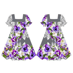 ชุดมูมูพิมพ์ลายชนเผ่าโพลินีเซียนแบบวินเทจทรงหลวมความยาวปานกลาง ชุดมูมูไมโครนีเซียแบบสั่งตัดได้ - Product Image 2