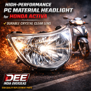 ไฟหน้าวัสดุ PC ประสิทธิภาพสูงสำหรับ Honda Activa |   เลนส์ใสทนทาน |   ดี อินเดีย โอเวอร์ซีส์ คุณภาพระดับ OEM - Product Image 3