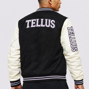 Wholesale High Quality Varsity <b>Jacket</b> <b>Men</b> Chenille Embroidery Leather Sleeves Custom <b>Baseball</b> Letterman Varsity <b>Jacket</b> - Product Image 2
