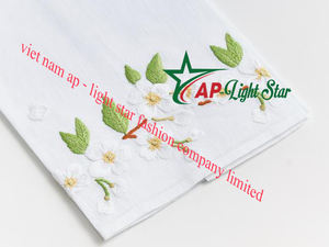 Serviettes de restaurant et d'hôtel brodées à la main tissu de camouflage tissé pour les commandes en gros - Product Image 6