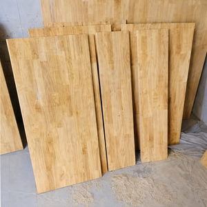 Wholesale Solid Wood Countertop Rubberwood Kitchen Worktop Butcher Block <b>Table</b> Top OEM Manufacturer - Product Image 6