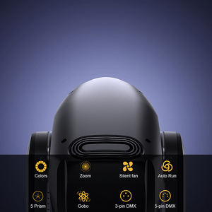 SHEHDS 300W BSW Luz de Escenario Móvil DMX512 LED Gobo Zoom para Soluciones de Iluminación de Escenario CE - Product Image 2