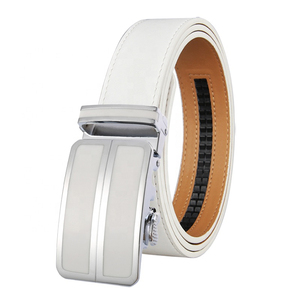 Cinturones Casuales de Cuero Vacuno Genuino Hechos a Mano para Hombre, con Hebilla de Acero, Transpirables, Impermeables, Ecológicos, Clásicos y a la Moda - Product Image 3