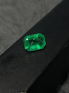 Esmeralda Natural de Zambia, Octágono, AAA, Verde Intenso, para Joyería - Product Image 3