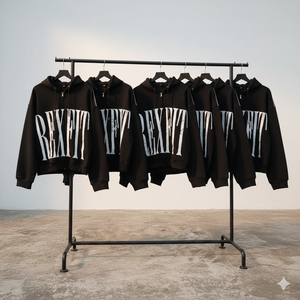 Sudaderas con capucha cortas con cremallera, personalizadas, con bordado desgastado y pedrería, del mejor material, las más vendidas, unisex - Product Image 1