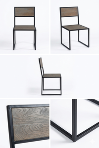 Silla de Comedor Industrial Moderna Elenio de Acero con Diseño Ecológico y Duradero para Hogar, Oficina, Gimnasio, Restaurante, Hotel, Cafetería - Product Image 4