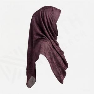 Elegante Pañuelo de Seda Chifón con Diseño de Anacardos para Mujer, Ligero, Transpirable y de Alta Calidad - Product Image 3