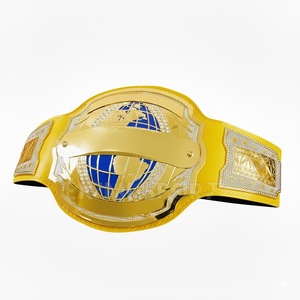 Cinturón de Campeonato de Boxeo de Cuero de Alta Calidad - Diseño Personalizable, Ecológico y Cómodo, Unisex - Product Image 3