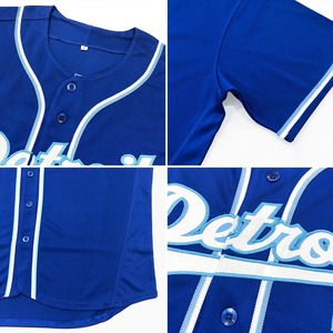 Jersey de Béisbol Auténtico Personalizado para Hombre OMMiZ, Color Blanco Real, Antibacterial, de Alta Calidad - Product Image 6