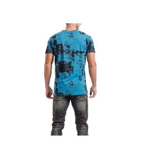 Camisetas de cuello redondo extragrandes para hombre, de algodón, lisas, de primera calidad, para uso diario, que combinan comodidad y estilo. - Product Image 2