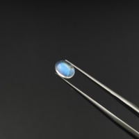 Pierre de lune arc-en-ciel naturelle, taille ovale 7*5 mm, cabochon, pierre précieuse en vrac pour la fabrication de bijoux et accessoires, commande en gros