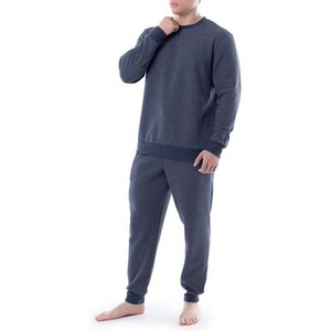 Sudadera de Punto para Hombre, Cuello Redondo, Color Sólido, Corte Regular, Material de Algodón, Estilo Casual para Otoño, Nueva Llegada, Servicio OEM ODM - Product Image 3