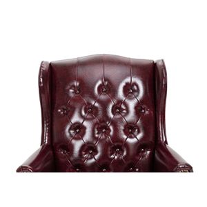 Sedia da Ufficio Direzionale Reclinabile con Schienale Alto, Design Ergonomico Confortevole, Seduta e Schienale Imbottiti in Pelle PU - Product Image 6