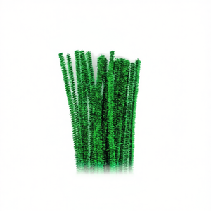 Ilan Pipe Cleaner Verde 30cm 20pz Per Decorazioni Natalizie - Product Image 2