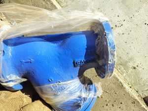 Filtre en Y industriel en fonte ductile, compteur d'eau, vannes à diaphragme à bride en acier inoxydable 304, surface polie, température normale - Product Image 4