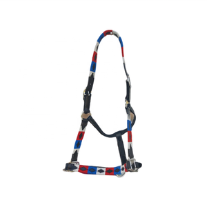 "เชือกแขวนคอโปโลหนังสีดําย้อมกลองแฮนด์เมดพร้อมถักสีแดง น้ําเงิน ขาว - มีหลายขนาดและสีให้เลือก" - Product Image 3