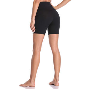 Pantalones cortos de yoga con spandex flexible para mujer - Product Image 4