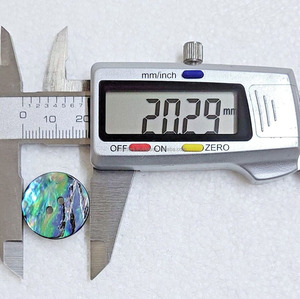 ชุดกระดุม4รูทำจากเปลือกหอยจริงสำหรับชุดสูทเบลเซอร์และเสื้อโค้ทแม่ของมุกสีขาวงาช้างตกแต่งเขาควายแท้ - Product Image 1