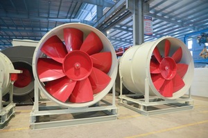 Ventilateur axial à entraînement direct PLG, haute résistance énergétique, acier SS400, 400-1500mm, personnalisable, APL-8-14D, directement de l'usine au Vietnam - Product Image 4