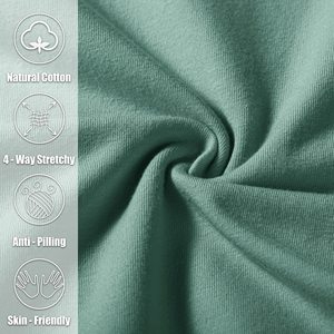 Pantalon de survêtement personnalisable pour homme 100 % coton, coupe évasée, délavé au soleil, effet délavé à l'acide, motif uni, poids lourd - Product Image 4