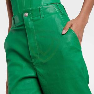 Pantalones de Cuero PU de Moda para Mujer, Estilo Europeo y Americano, Casuales, Disponibles al por Mayor - Product Image 4