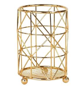 Porte-stylo en laiton de style vintage, accessoires de bureau, vente en gros - Product Image 1