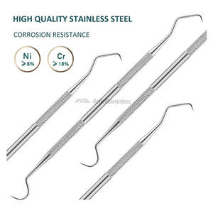 Dental Tartar Scraper Manual Medical Grade Stainless Steel Professional Teeth Cleaning Tool for Plaque & Tartar - Product Image 5