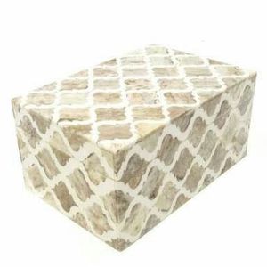 Boîte en résine incrustée de haute qualité, faite à la main, avec un design romantique, pour mariage, Noël, fête, emballage cadeau, avec logo personnalisé - Product Image 2