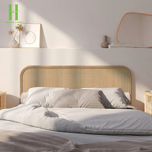 Premium Quality Modern Wall <b>Bed</b> with <b>Rattan</b> <b>Frame</b> Assembled Design Customizable Size & Color Factory Direct Sale Model 26300 - Product Image 2