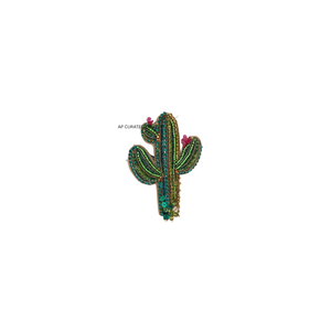 Broches de cuentas hechos a mano, con diseños artesanales y detalles personalizados para joyería de moda elegante. - Product Image 4