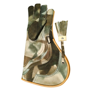 Guantes de Cetrería de Cuero Suave Tallas Grandes, Transpirables y Cómodos para Caza Salvaje al Aire Libre, Guantes para Cetrería Fabricados - Product Image 6