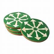 High Demand Design Resin Inlay Coaster <b>Set</b> MDF Coaster Resin Coaster MDF Resin Inlay Coaster Place Mats at very low Price - Product Image 4