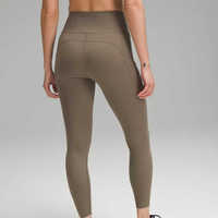 Legging Wanita Elegan Kasual Bahan Rajut Ramah Lingkungan Cepat Kering Bernapas Pinggang Elastis Legging Yoga Kantong Grosir