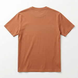 เสื้อยืดแขนสั้นดีไซน์สวย ลายนูน สีพื้น โลโก้สั่งทำได้ หลายสี หลายขนาด ผ้าฝ้าย 100% ระบายอากาศได้ดี เป็นมิตรกับสิ่งแวดล้อม สำหรับผู้ชาย - Product Image 2
