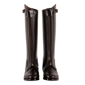 Bota de Montar para Caballo, de Cuero Sintético de Color Sólido, Protección Completa para Montar a Caballo - Product Image 5