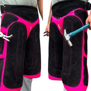 Delantal de Herrador de Cuero Genuino de Alta Resistencia para Herrar Caballos y Recortar Pezuñas, Equipo de Protección Profesional para Herradores - Product Image 6