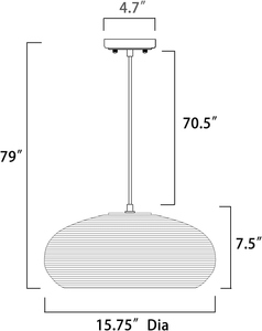 Lámpara Colgante Moderna de Cartón, Lámpara de Techo Ecológica, Lámpara Colgante Hecha a Mano, Lámpara Colgante Contemporánea - Product Image 5