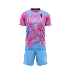 Vente directe d'usine : uniformes de football personnalisés pour équipes de club, grandes tailles, avec nom et logo. - Product Image 2