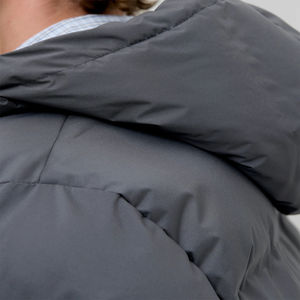 Factory Custom Men's <b>Winter</b> <b>Quilted</b> Jacket 100% Cotton Lightweight Windproof Breathable Fleece - Product Image 4