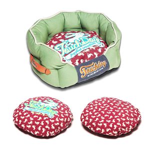 Premium Rounded <b>Rabbit</b> Spotted Dog <b>Bed</b> Comfortable Premium Pet <b>Bed</b> - Product Image 2