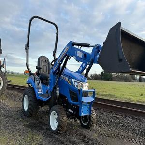 Tracteur agricole 4x4 neuf - New Holland Workmaster 25S 35 CV, transmission par engrenages, avec chargeur frontal, pompe et roulement - Product Image 3
