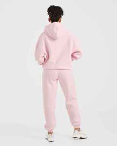 Pantalon de jogging en polaire rose pour femme – Confort et style premium pour le quotidien – Fabricant direct – Idéal pour tous les sports – OEM - Product Image 3